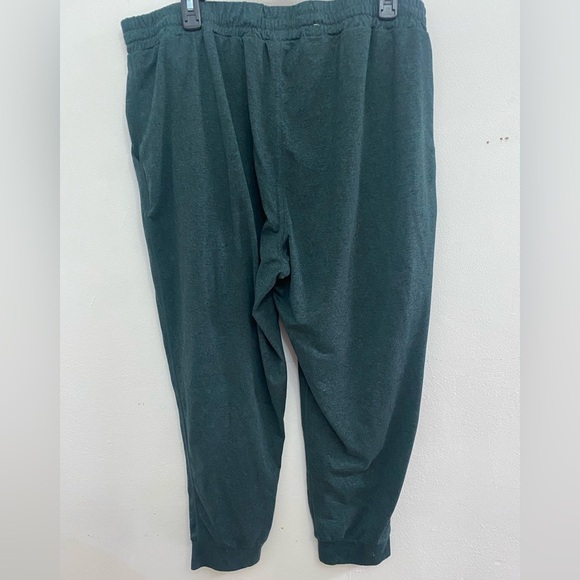 Quince flowknit mid rise Teal Jogger Pants size xl - Picture 5 of 7